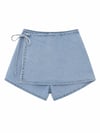 LUNA DENIM ŞORT ETEK