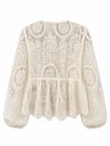 LUNARIA LACE BLOUSE