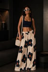 MIDNIGHT FLOWER PANTOLON