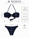MIDNIGHT SUN BANDEAU BIKINI