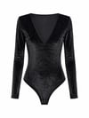 MIDNIGHT VELVET BODYSUIT