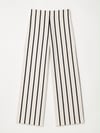 MONACO STRIPE LINEN PANTOLON
