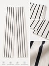 MONACO STRIPE LINEN PANTOLON