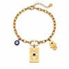 NAZAR DETAYLI GOLD BİLEKLİK