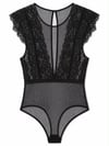 NOIR DEEP V LACE BODYSUIT