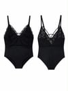 NOIR STRAP LACE BODYSUIT