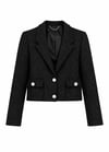NOIR TWEED JEWEL DÜĞMELİ CEKET