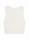 PEARL LACE KNIT VEST
