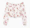 ROSALIE CROP BLUZ