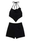 ROSE KNIT BEACH SET
