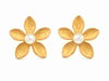 SAHARPEARL ALTIN KAPLAMA KÜPE