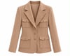SAND GOLD BLAZER CEKET