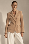 SAND GOLD BLAZER CEKET