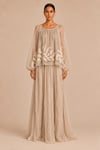 SAND MUSE İŞLEMELİ ELBİSE