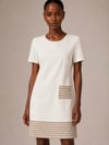SAND TWEED MINI ELBİSE