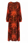 SIENNA PALM MAXI ELBİSE