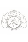 SILVER SPIRAL TAŞLI KAFA AKSESUARI