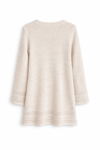SOFT CROCHET TUNIC ELBİSE – EKRU