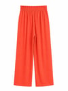 SOFT PLEATS BAĞLAMALI PANTOLON – NAR ÇİÇEĞİ