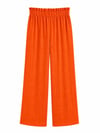 SOFT PLEATS BAĞLAMALI PANTOLON – TURUNCU