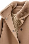 THE FUR ROOM | CAMEL CASHMERE COAT
