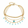 TURKUAZ LAYER CHARM BİLEKLİK