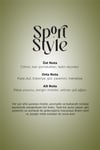 Sports Style A1 Koku Kartuşu 200 ML Classic Seri