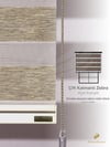 Sütlü Kahve Bambu Zebra Yüksek Kalite Metal Kasa 