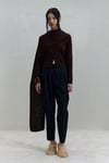 Plain Knitted Knitwear Scarf