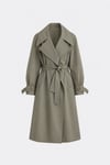 Rowe Gabardine Trench Coat