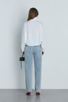 Açık Mavi Courtney Straight  Jean