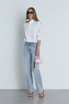 Açık Mavi Courtney Straight  Jean