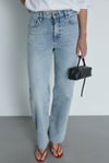 Açık Mavi Courtney Straight  Jean