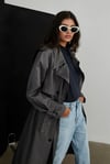 Smoked Dad Oversize Trench Coat