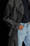 Smoked Dad Oversize Trench Coat