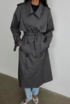 Smoked Dad Oversize Trench Coat