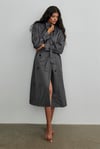 Smoked Dad Oversize Trench Coat