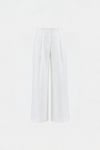 100% Linen Viana Pleated Trousers