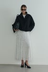 Ada Polka Dot Pleated Skirt
