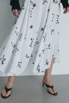 Lilya Patterned Chiffon Skirt