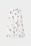 Lilya Patterned Chiffon Skirt
