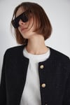 Beyaz SC Süet Baskılı Basic Tişört