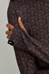 Bordo Desenli Body