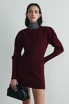 Bordo Lucy Triko Hırka