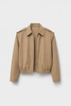 Copper Bomber Jacket