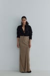 Felicia Patterned Maxi Skirt