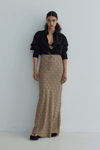 Felicia Patterned Maxi Skirt