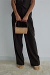 Camel Lal Baguette Bag