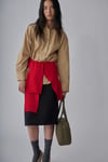 Camel Page Oversize Gömlek