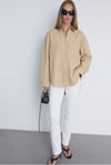 Paper Oversize Poplin Shirt